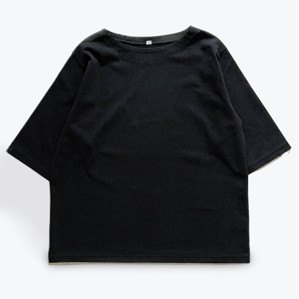 cleaveland<br> "Out of everywhere"<br> C/pullover Half sleeve Black