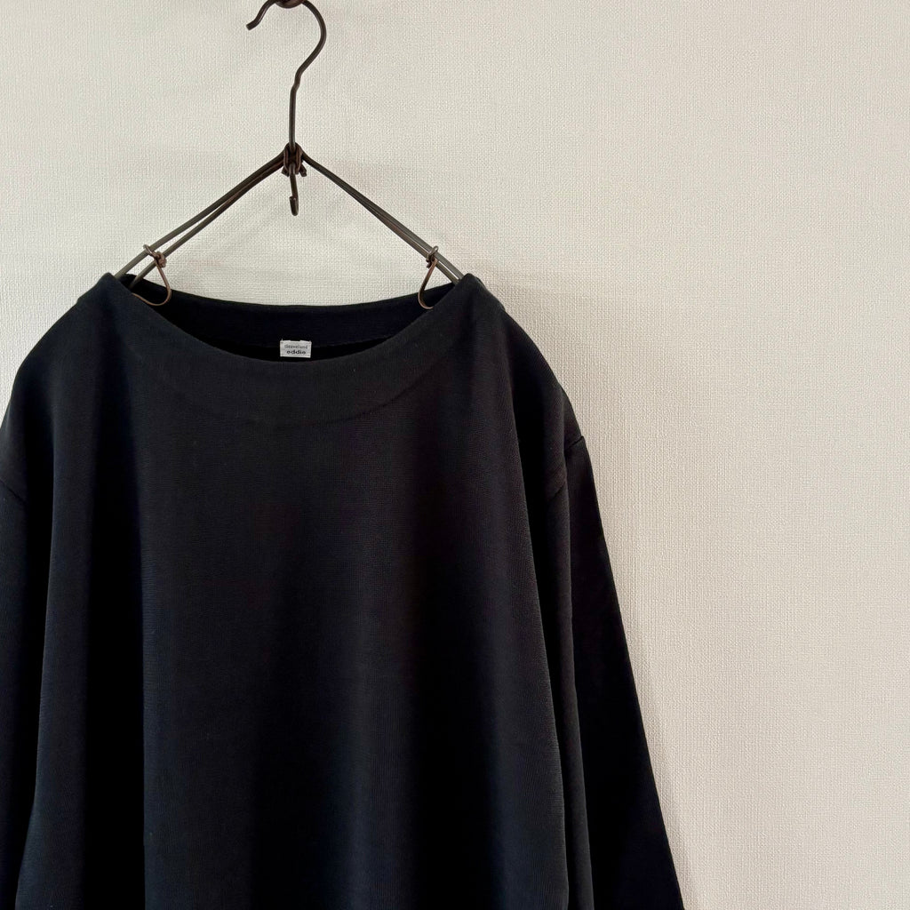 ”Out of everywhere” <br> C/pullover Half sleeve Black silk