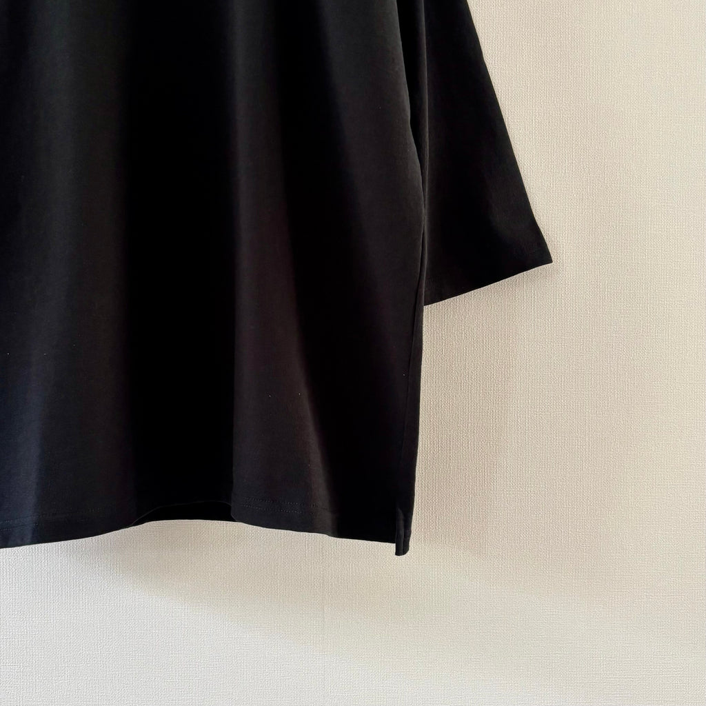 Cleaveland<br> "De partout"<br> Pull en V à manches 3/4 noir