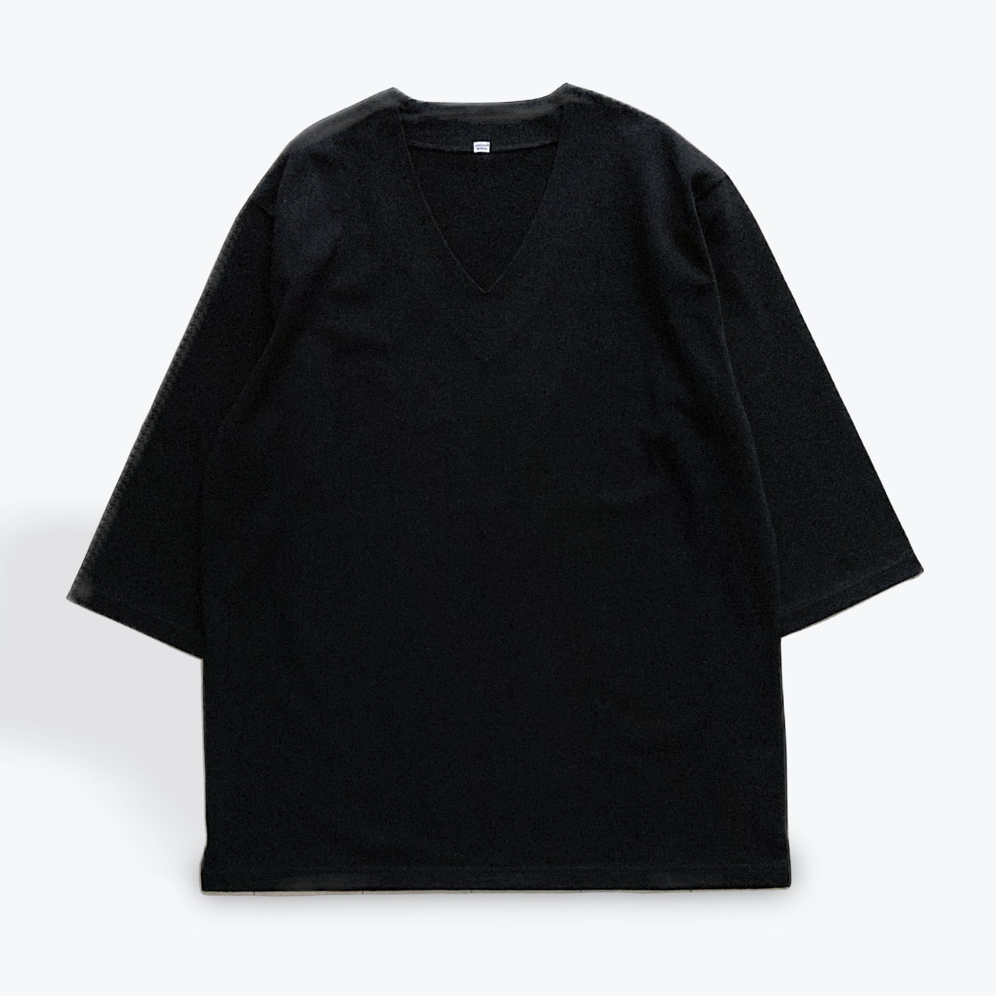 Cleaveland<br> "De partout"<br> Pull en V à manches 3/4 noir