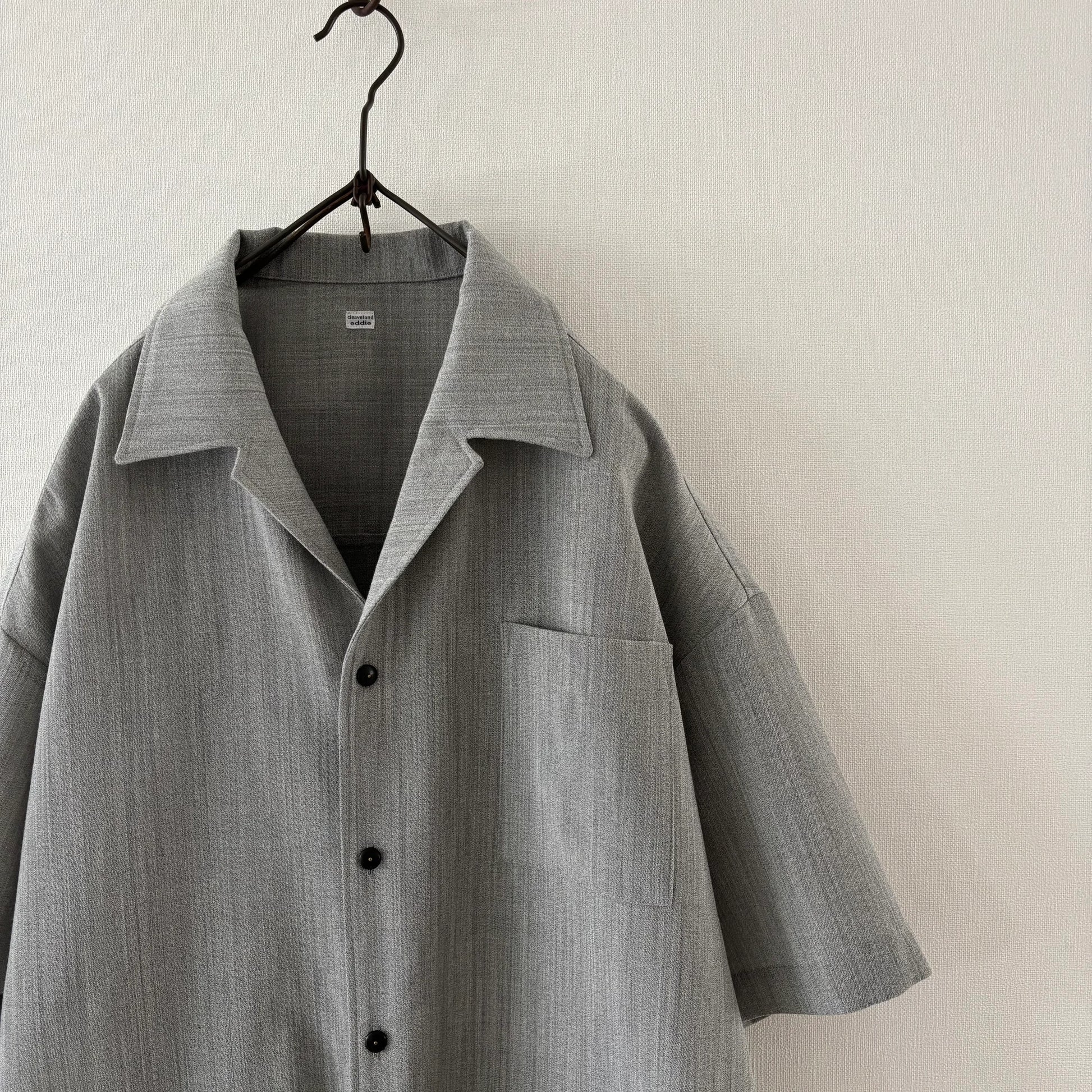 cleaveland×BELLA MOLNAR<br> : commander<br> « CHEMISE PARADISE » laine glacée