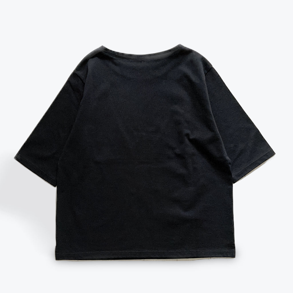 cleaveland<br> "Out of everywhere"<br> C/pullover Half sleeve Black